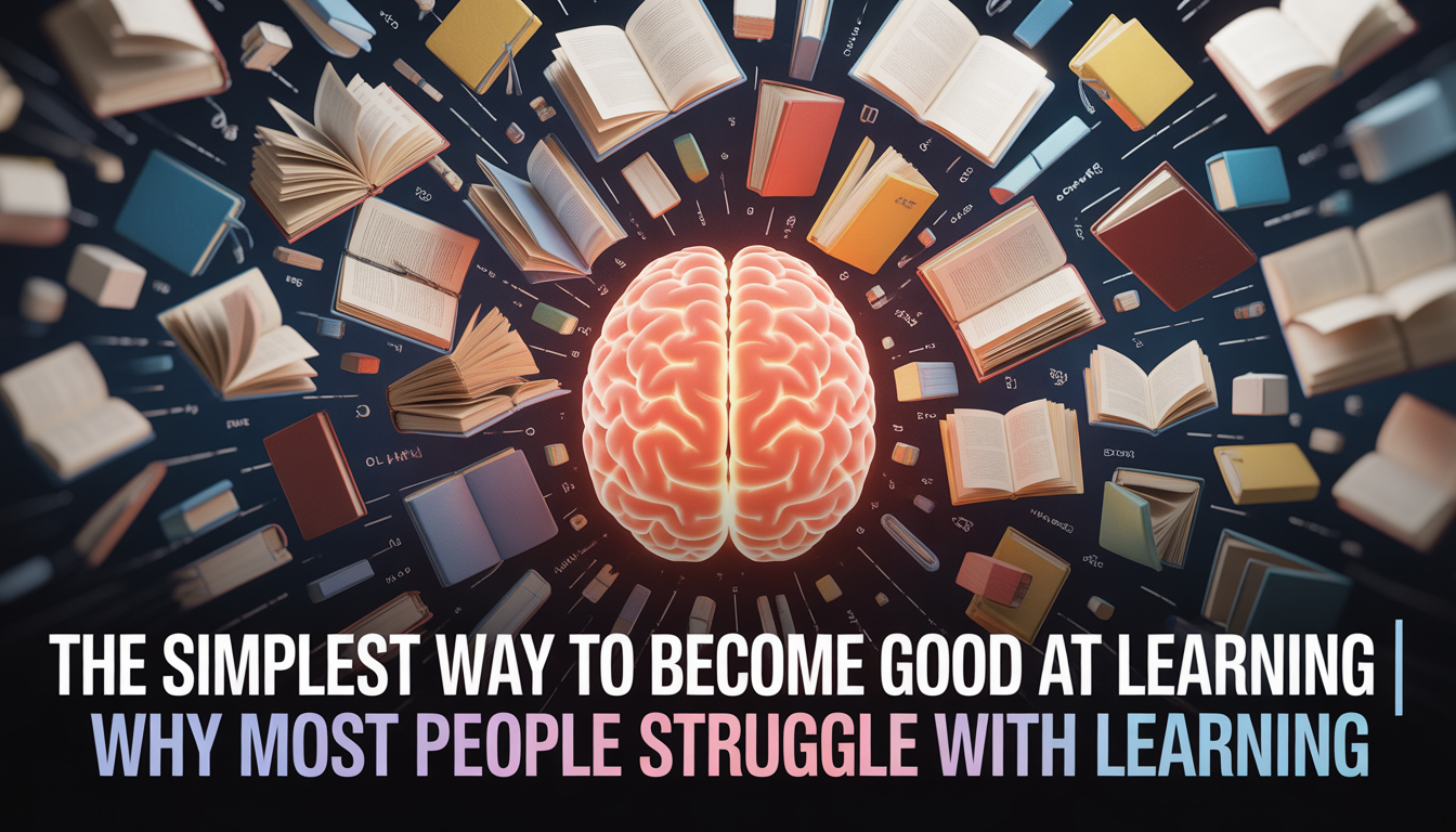 The Simplest Way to Become Good at Learning | Why Most People Struggle With Learning: